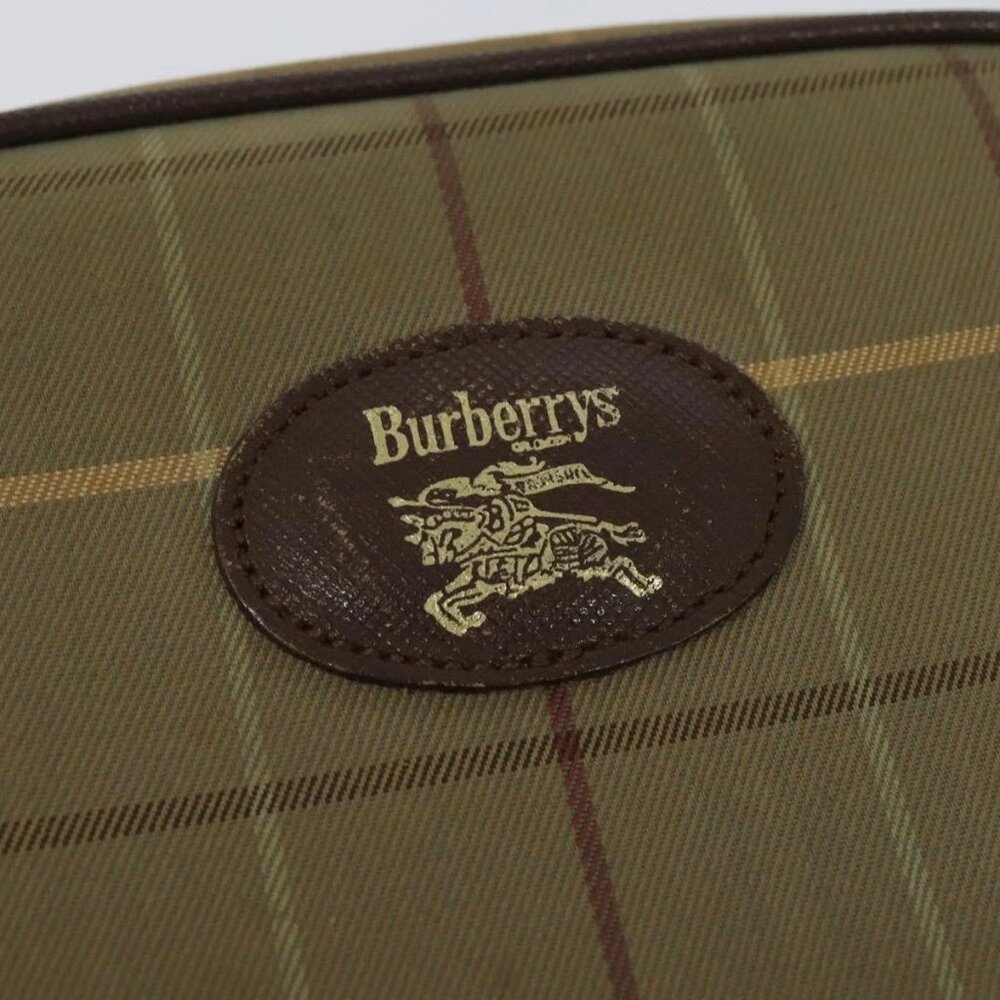 Burberrys Nova Check Shoulder Bag Canvas Beige Auth bs27696 - Picture 11 of 15